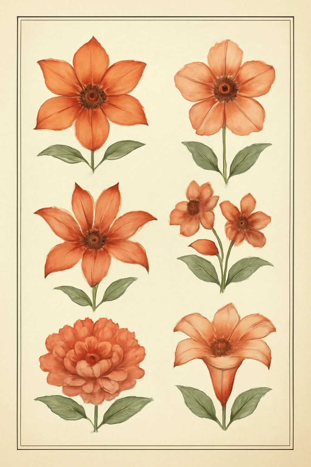 Illustration éditoriale botanique — Clitoris-moi.ch