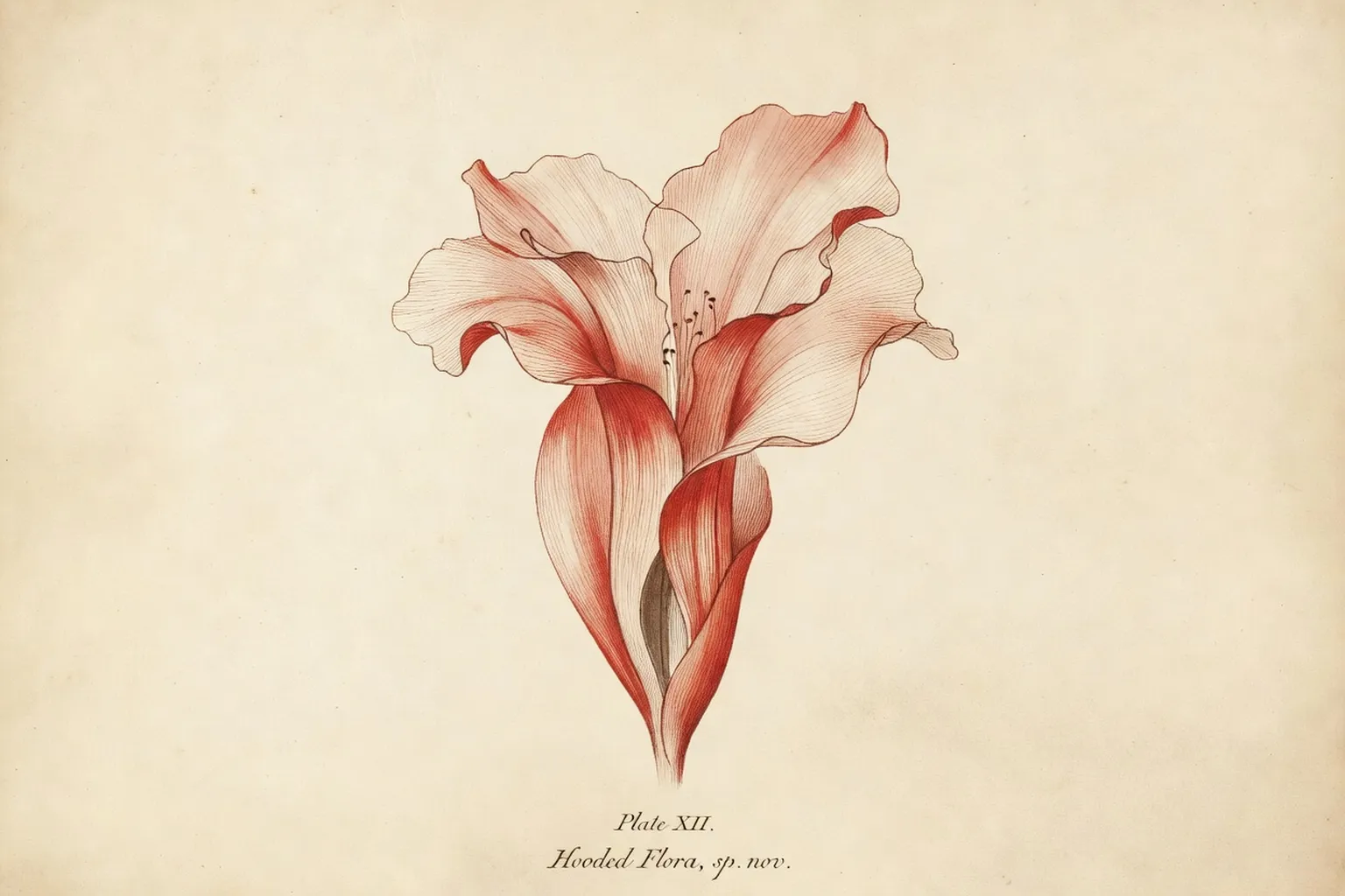 Planche anatomique du capuchon clitoridien — schéma médical éducatif