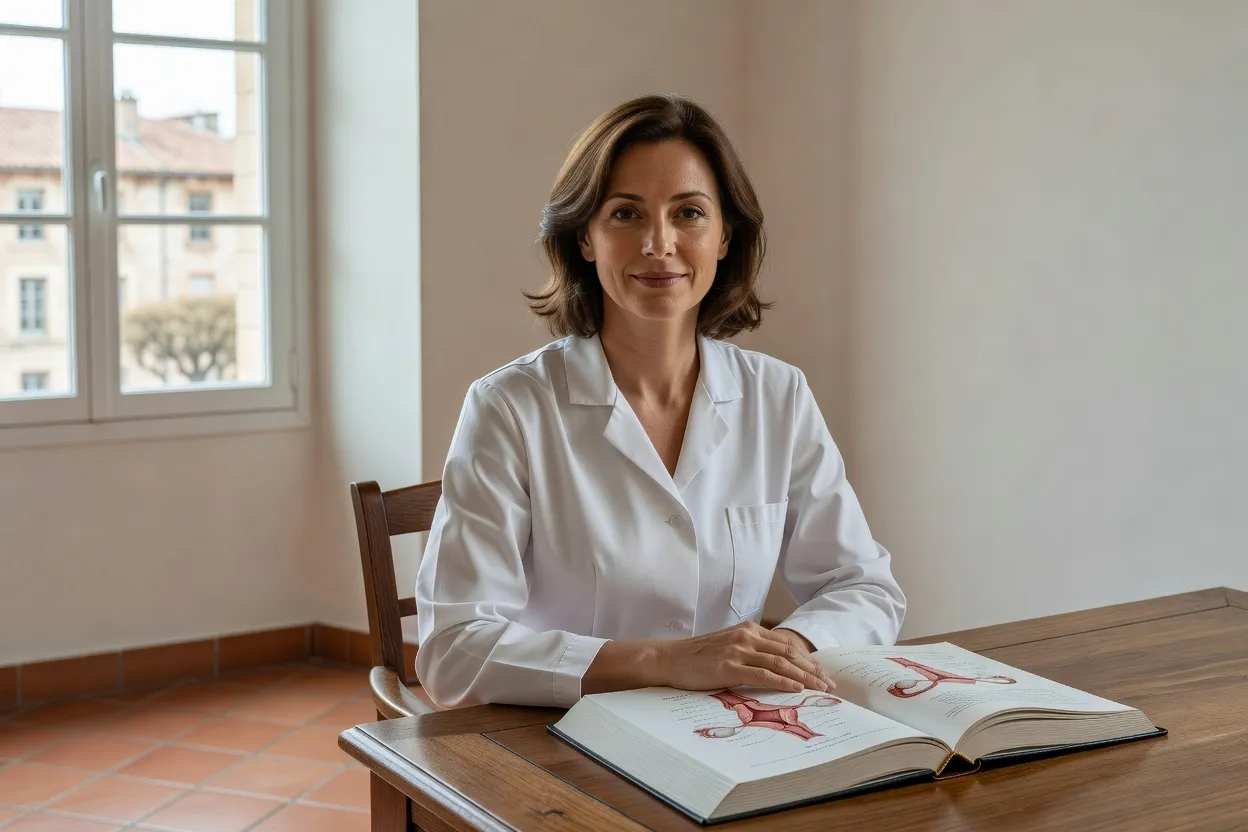 Portrait éditorial du Dr Aïcha Benhamou, gynécologue-endocrinologue à Toulouse