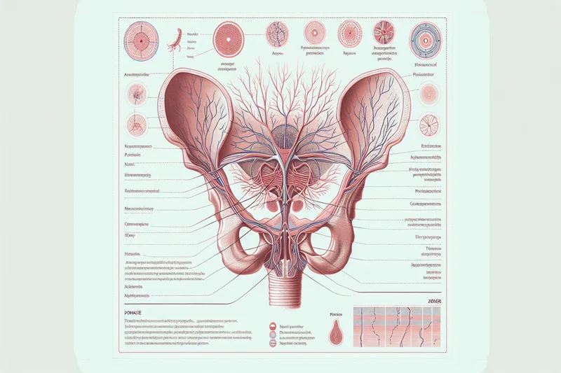 Guide éducatif sur la stimulation clitoridienne - illustration anatomique scientifique